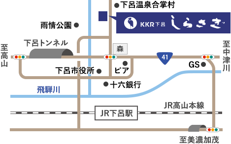 当館周辺エリア 拡大図